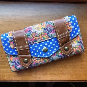 Large Patterned Wallet